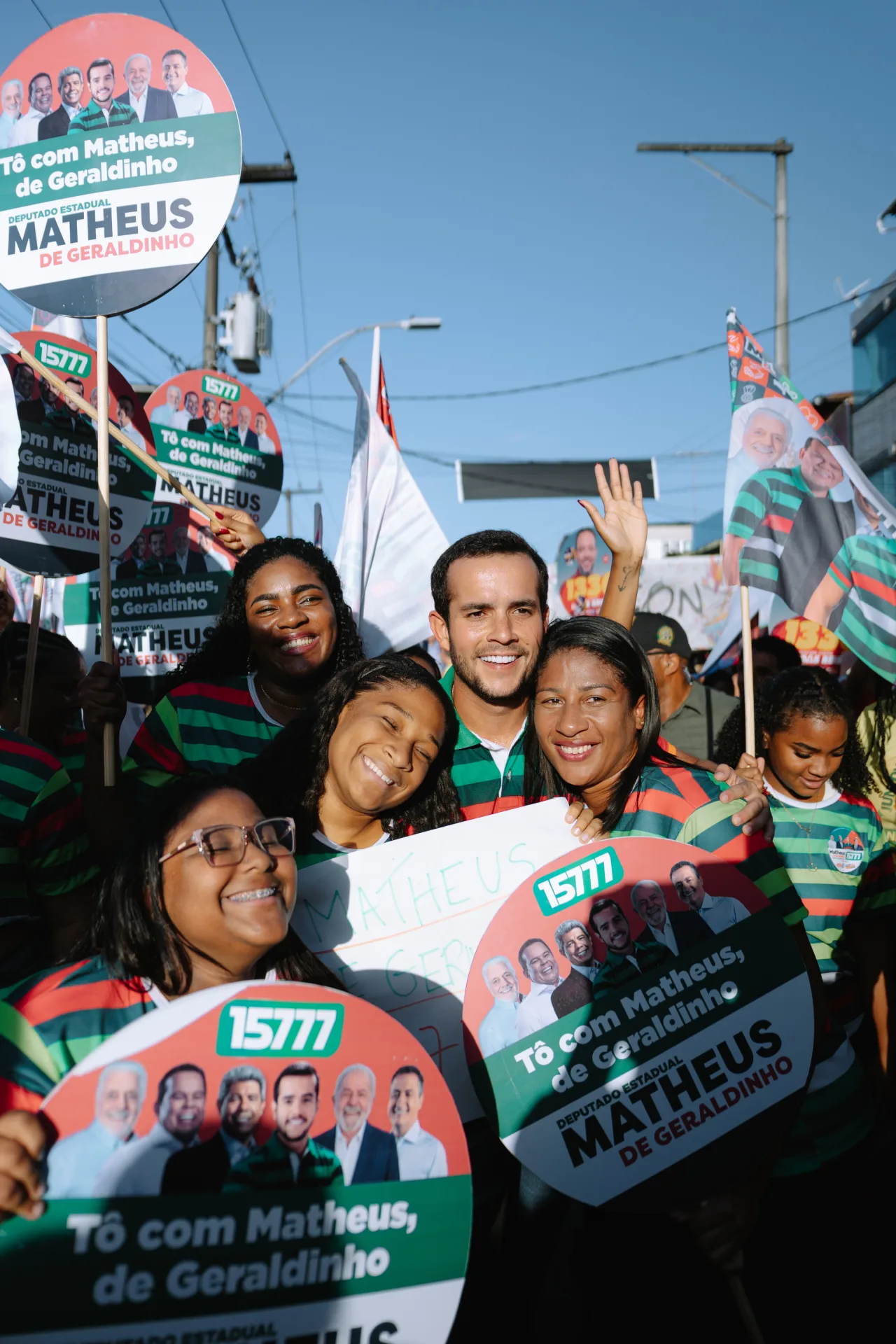 Matheus de Geraldinho percorre Fazenda Grande e São Caetano em caminhada com a população