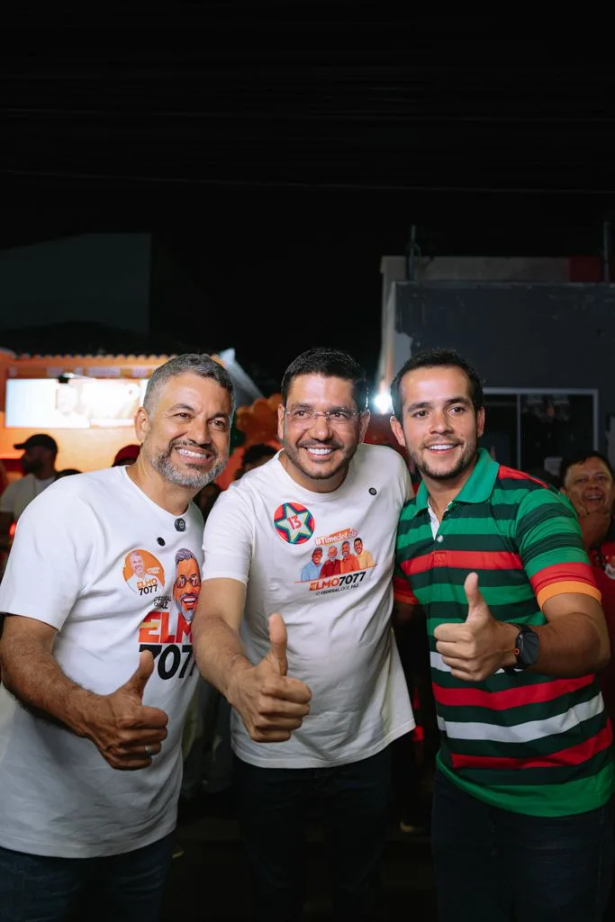 Deputado Matheus de Geraldinho participa de inauguração do comitê de Elmo Vaz e fortalece parceria com o candidato