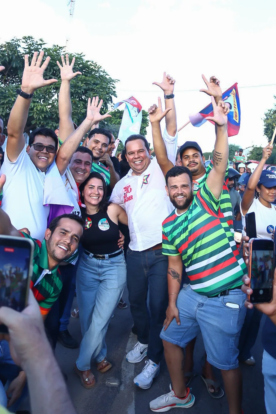 Foto do álbum 30.08 Motociata e Caminhada com o Timão de Lula 📍 Iaçu
