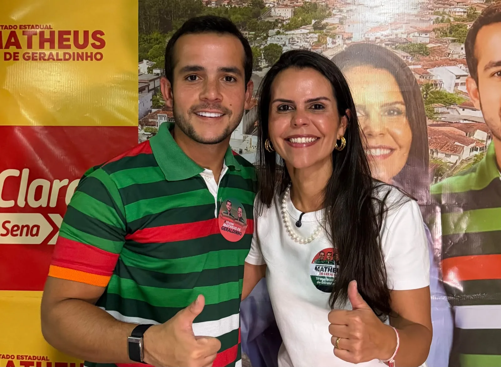 Deputado Matheus de Geraldinho prestigia lançamento da campanha de Clara Nunes à deputada federal