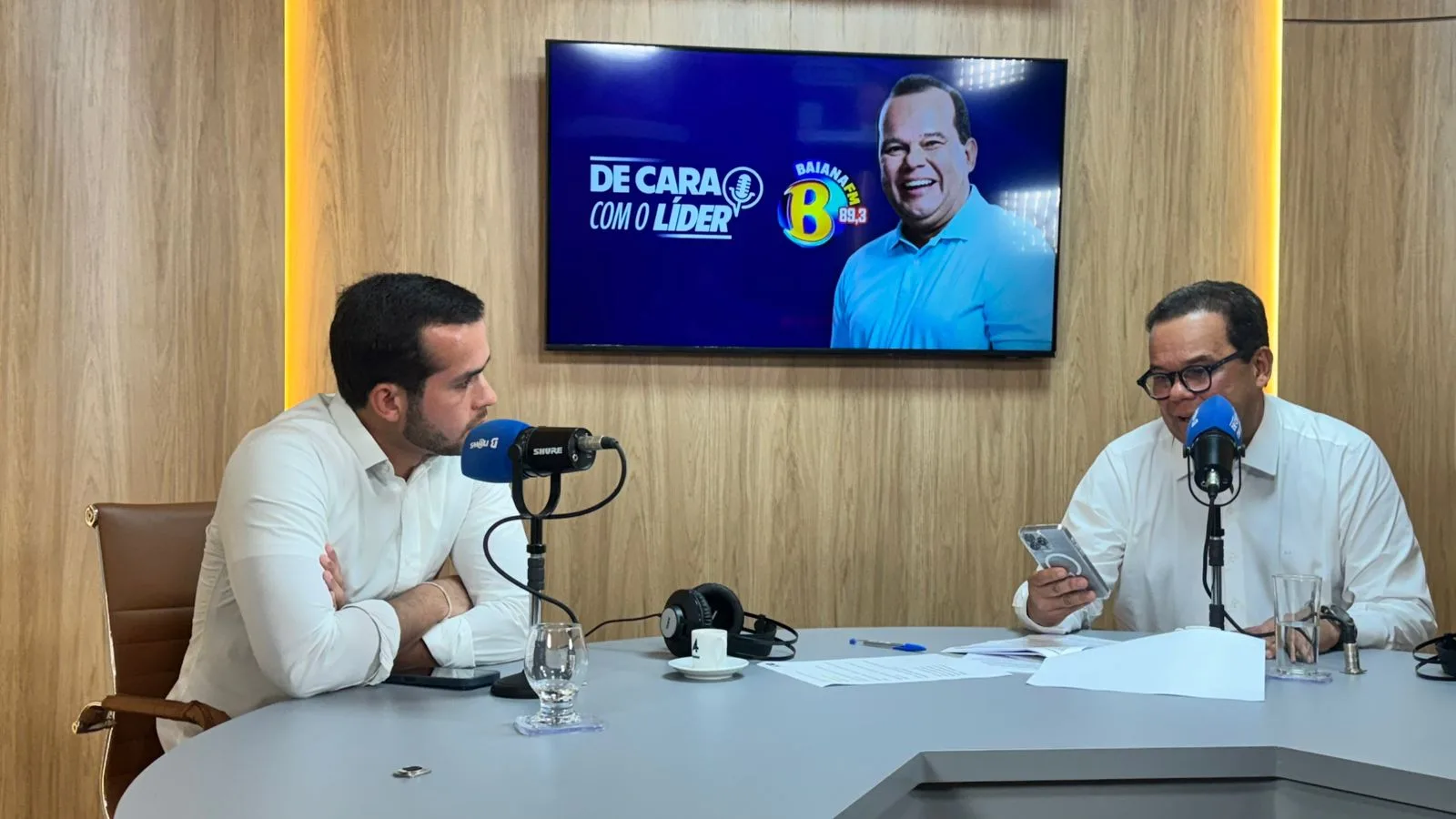 Foto do álbum 10.06 Entrevista "De Cara com o Líder"