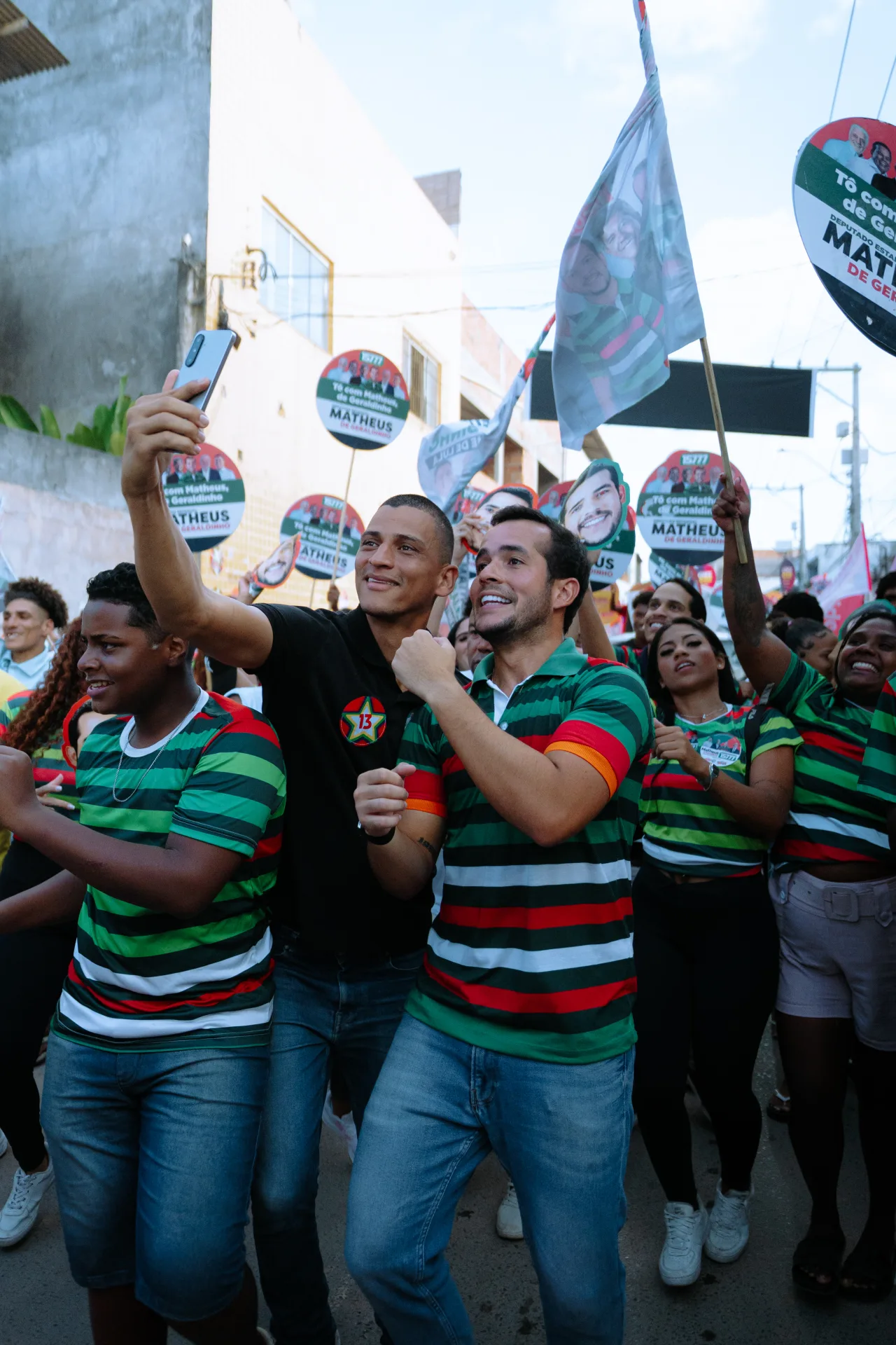 Foto do álbum 25.08 Caminhada com o Timão de Lula no Bairro da Paz