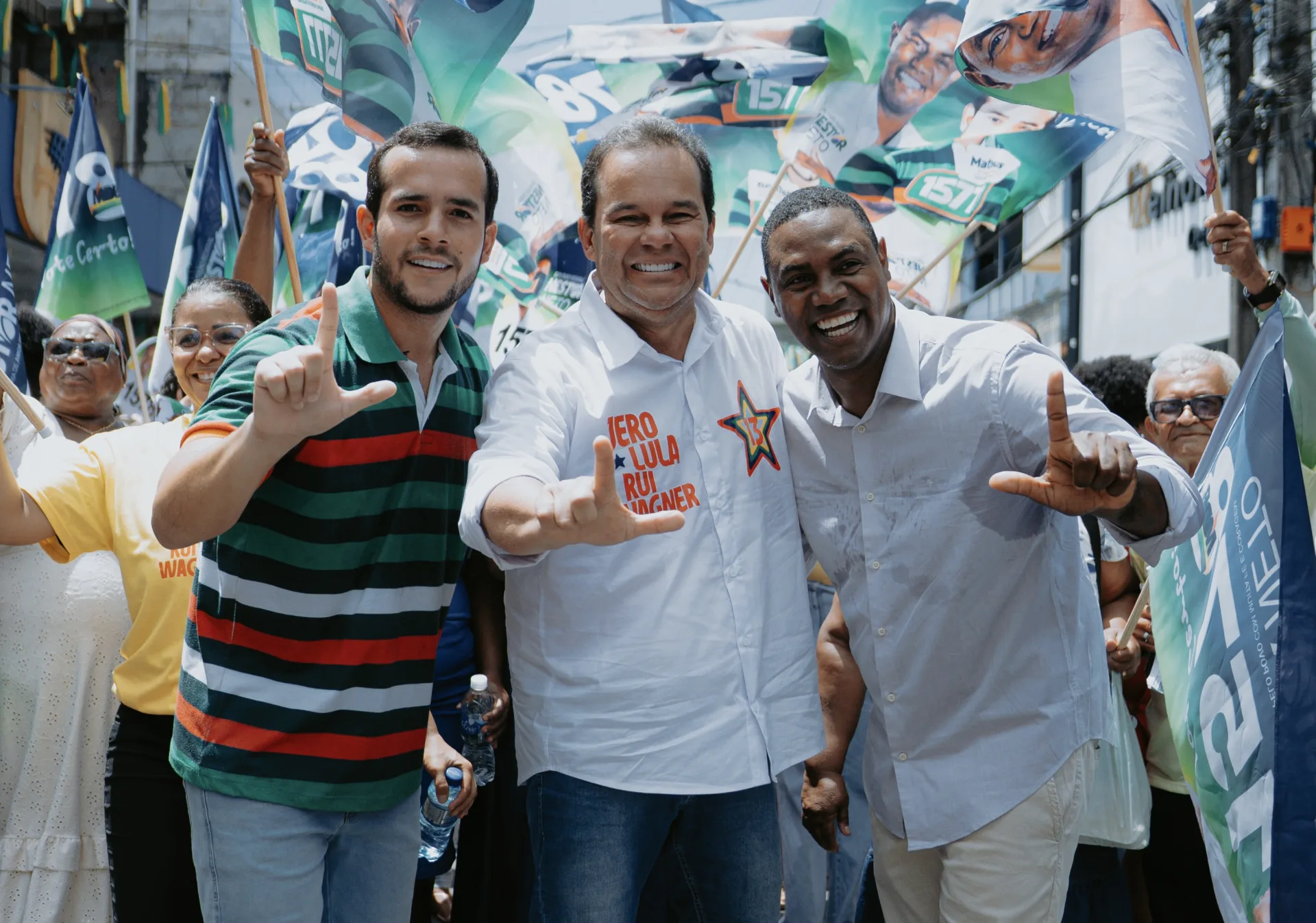 Matheus de Geraldinho cumpre agenda em Santo Inácio e Mata Escura