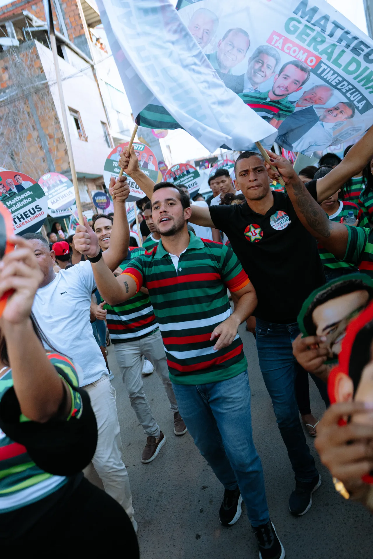 Foto do álbum 25.08 Caminhada com o Timão de Lula no Bairro da Paz