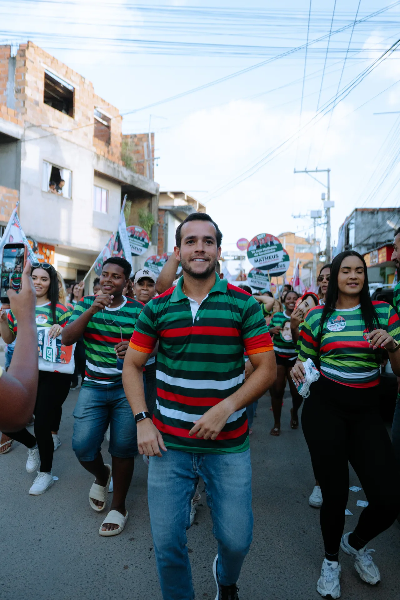 Foto do álbum 25.08 Caminhada com o Timão de Lula no Bairro da Paz