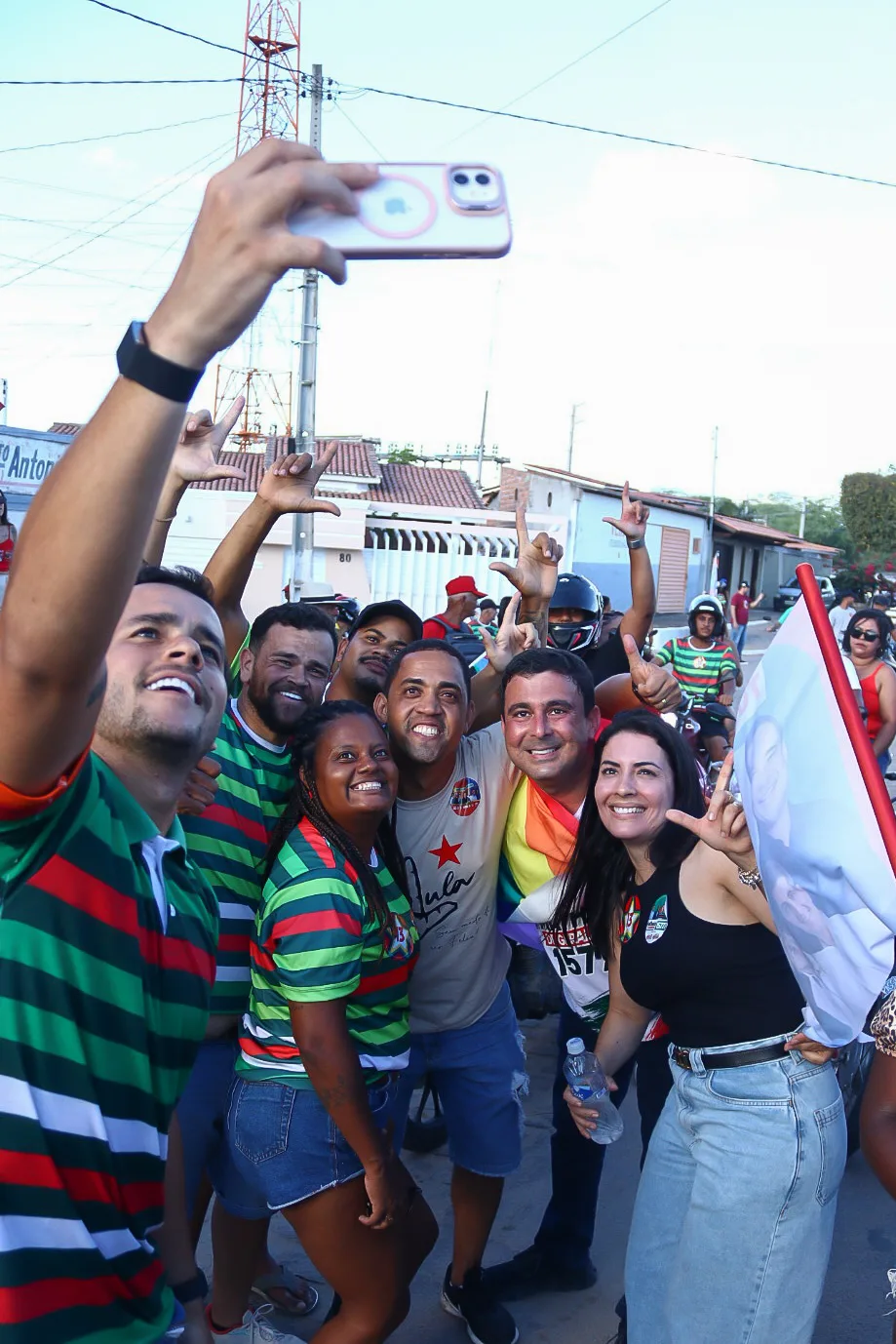 Foto do álbum 30.08 Motociata e Caminhada com o Timão de Lula 📍 Iaçu