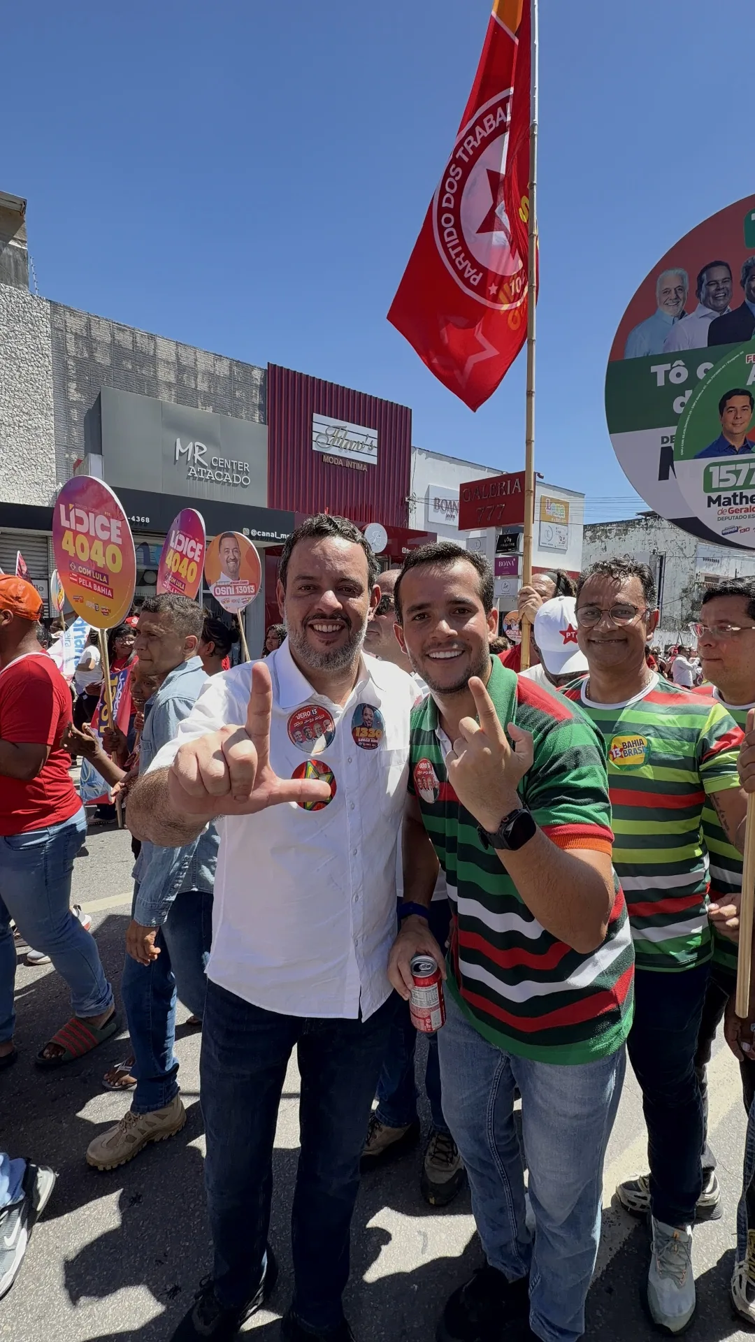 22.08 – Caminhada com o Time de Lula em Feira de Santana